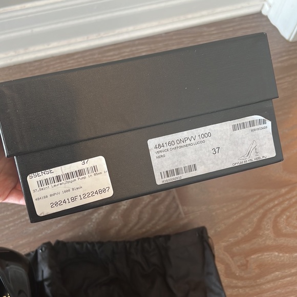 ✨SAINT LAURENT✨ Black Opyum 85 Heels - NWT - Brand New - Picture 11 of 11